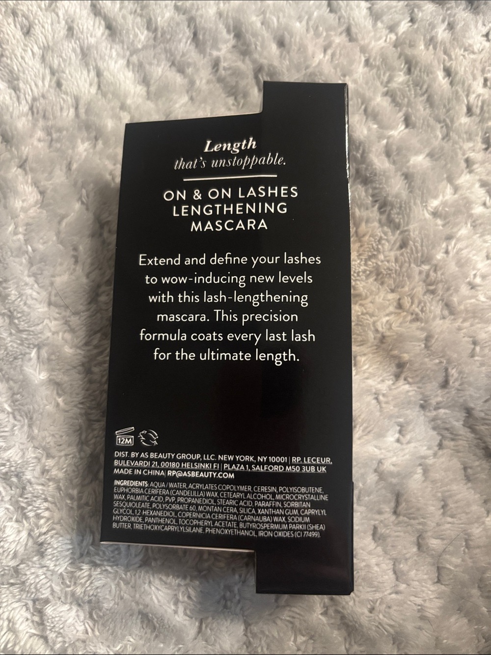 Laura Geller On & On Lashes Lengthening Mascara - Black and Gold Packaging - Picture 2 of 2